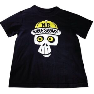 Children's Place "Mr.Awesome" Black Tee